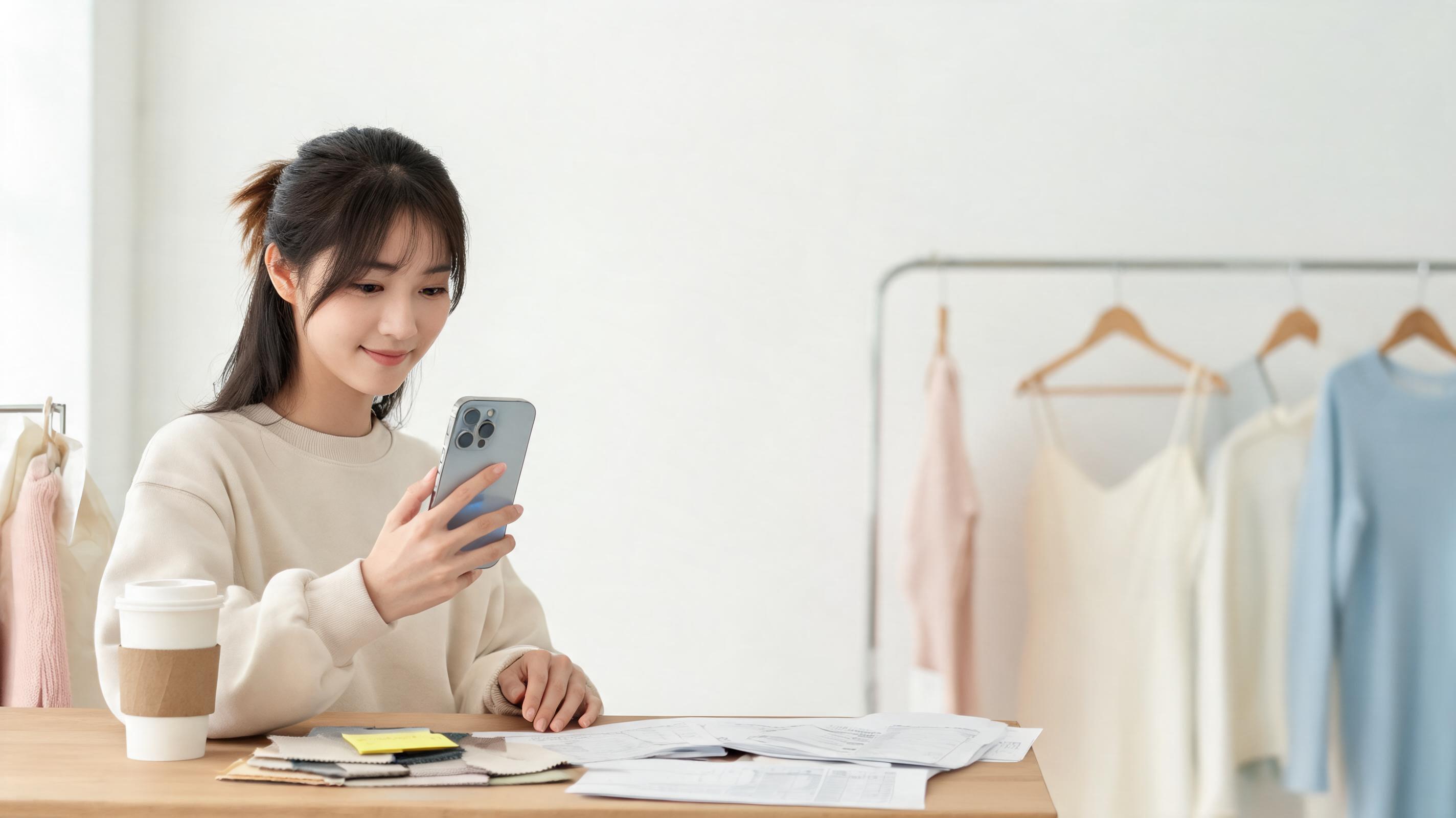 服装档口拍摄产品素材